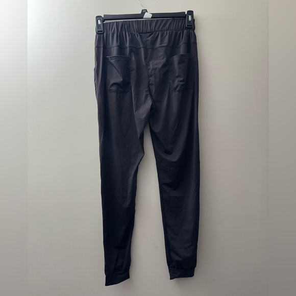 Black Joggers with Elastic Waistband - Picture 4 of 4